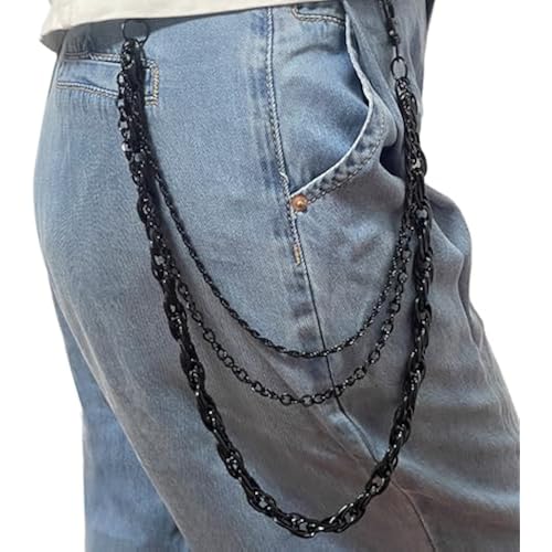 PINKPIN Wallet Pants Keychain for Jeans Wallets Belts Punk Rock Casual Streetwear for Men Women