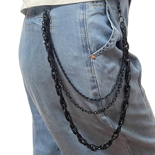 Image of PINKPIN Wallet Pants Keychain for Jeans Wallets Belts Punk Rock Casual Streetwear for Men Women