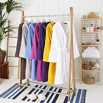 Luxe Embroidery Jurk Katoen Bruin