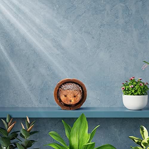 Unibos Animal Decoration Solar Powered LED Hedgehog Light Outdoor Garden Ornament