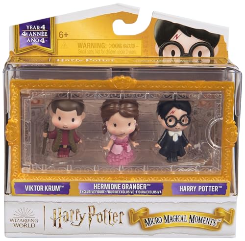 HARRY POTTER MULTIPACK 3 FIGURINES BAL DE NOEL MOMENTS MAGIQUES SAISON 4 - vue 9