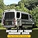TNAIYH Car Tailgate Mesh Screen, Breathable Magnetic Vehicle Mesh Tent for Tailgate UV Sun Protection, Portable Privacy Automotive Net Cover Accessories, Universal for SUV RV Truck