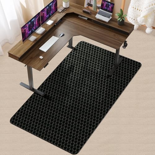 Image of Vicwe Office Chair Mat for Carpet, 72 inch x 46 inchAnti-Slip Waterproof Floor Protector Desk Chair Mat for Rolling Chairs, Heavy Duty Chair Mat with Studs,Easy Glide Floor Mat for Home,Gaming