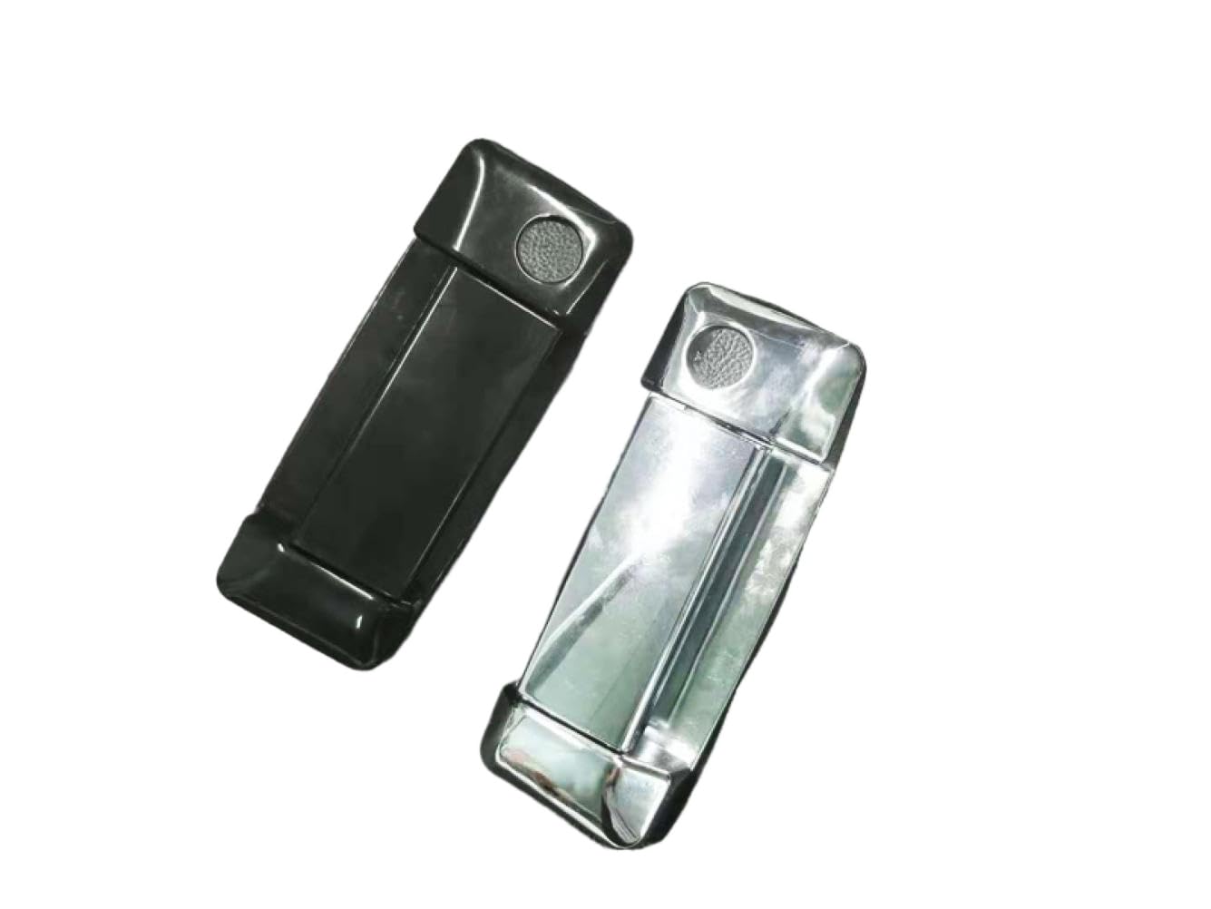MRGdjsEXM Van Sliding Door Outer Handle Black Compatible with Toyota Hiace 2005 Up Model(Door in Left Chrome)