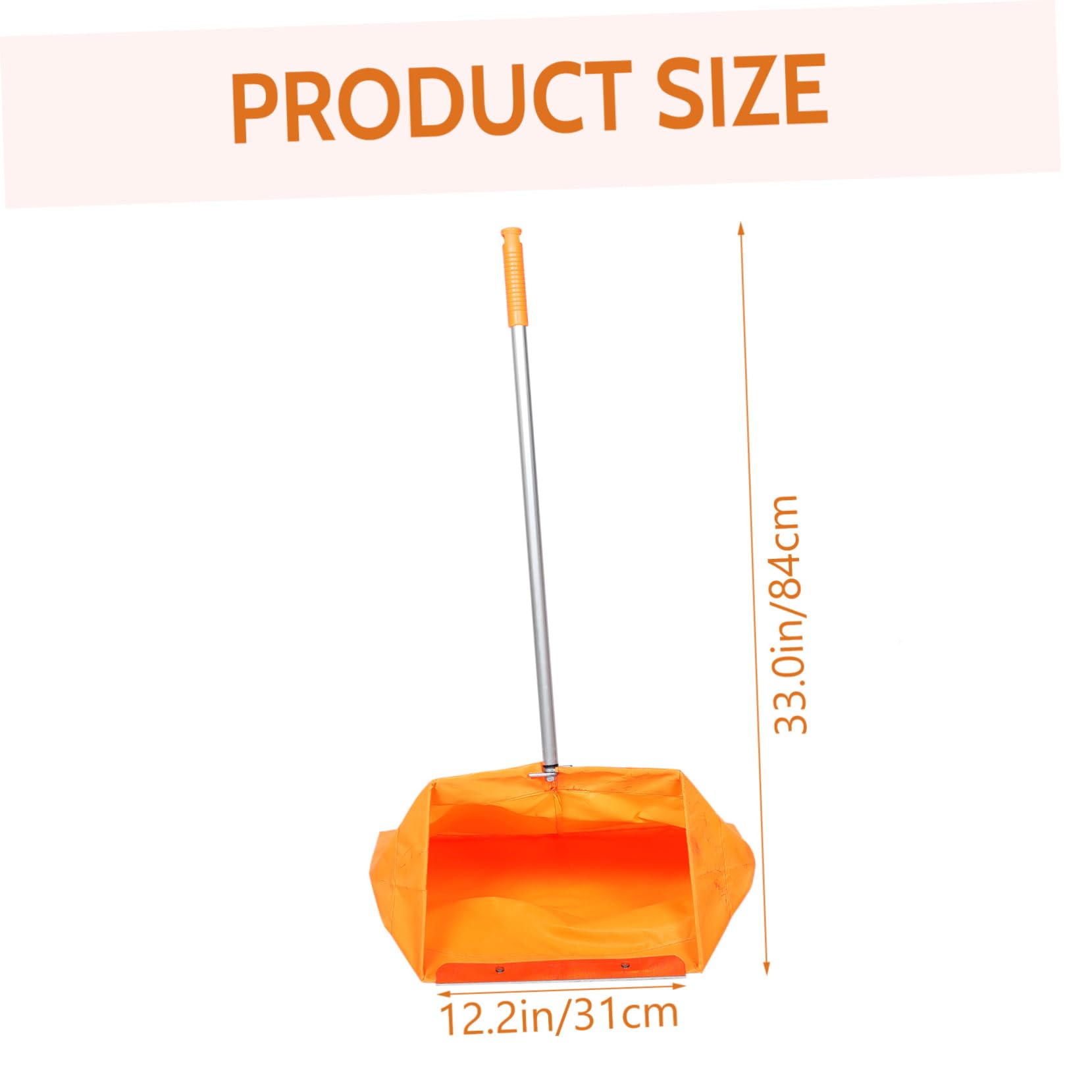 Cabilock Metal Windproof Dustpan Grabber Trash Grabber Clamp for Efficient Waste Paper Handling