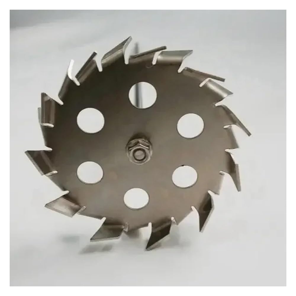 Wirnik laboratoryjny mieszadła łopatkowego ze stali nierdzewnej Płytka mieszająca dyspersyjna SUS304 ze stali nierdzewnej z otworem przekierowania 50-180 mm(Stir Plate Only120mm)