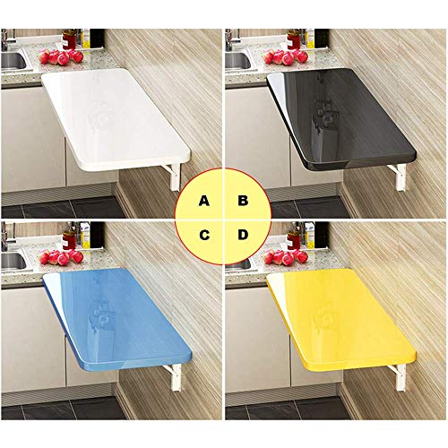 Table à manger pliante murale LUNEZY gain de place