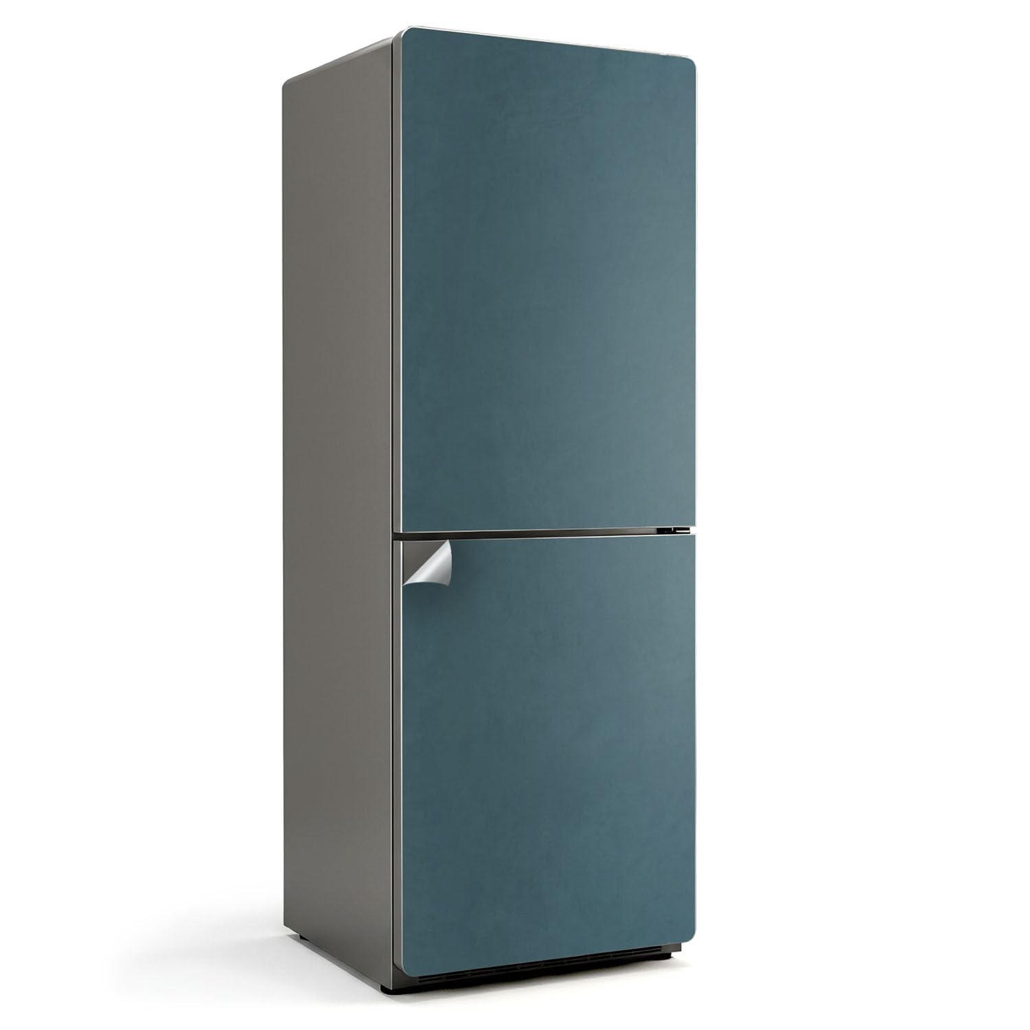 Décalcomanie pour cuisine et sticker frigo 70x190 grand format revêtement bleu nuit