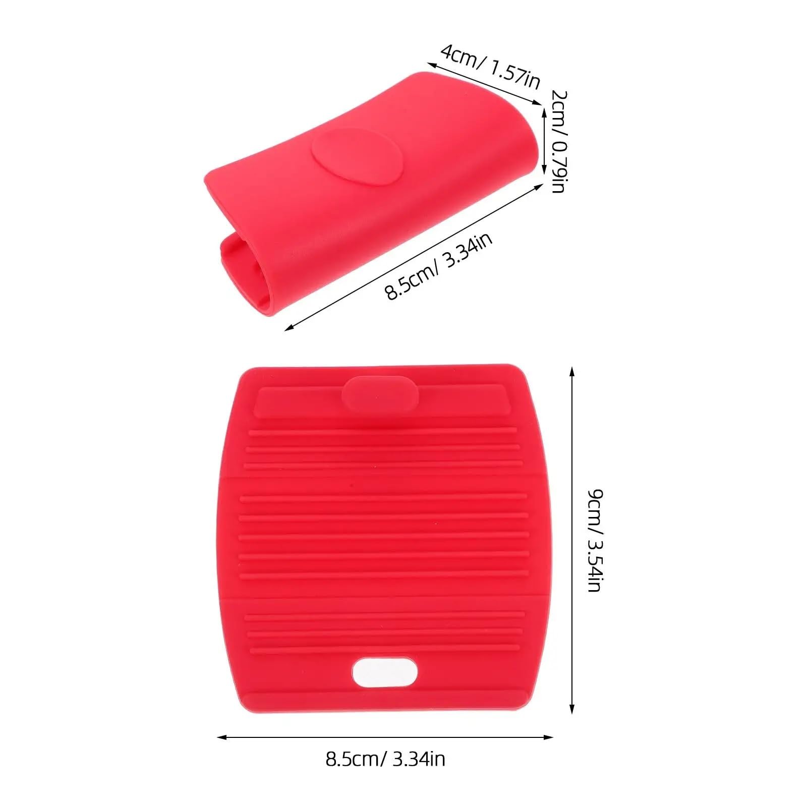 6 Pcs Silikon Topf Griff Abdeckungen Wärme Beständig rutschfeste Griffe Schutzhülle Wok Ärmeln Küche Kochgeschirr Teile