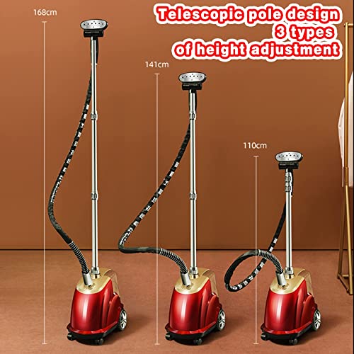 EliteBloom 2200W garment steamer full water tank