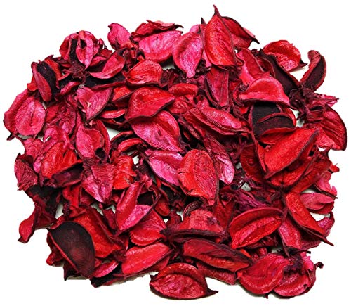 Image of Decorative Vanilla Scented Dried Flowers Home Fragrance Sachet of Petal Potpourri Bags (Red, 2kg)