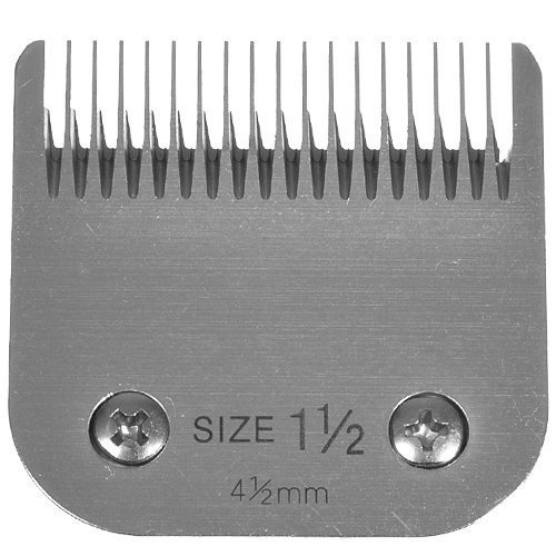 Miaco Size 1.5 Clipper Blade for Oster Classic 76, Fits Oster Classic 76 & Power Pro, Andis BGC, BGR, BGRC, MBG, Cuts 5/32", 4mm, HRC60 High Carbon