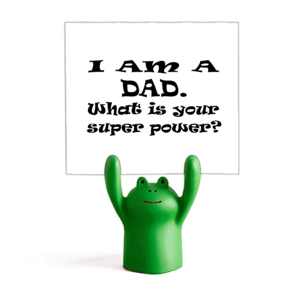 Porte-mémo grenouille Super Power pour ne plus perdre vos notes importantes