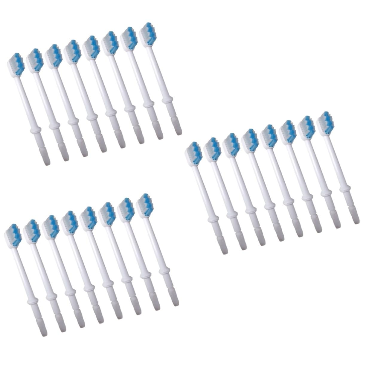 FRCOLOR 3 Sätze Ersatzbürstenköpfe Für Wasserzahnstocher Professionelle Mundpflege Kompatibel Mit Meisten Mundduschen Langlebig Für Zahnreinigung 8 Stück * 3