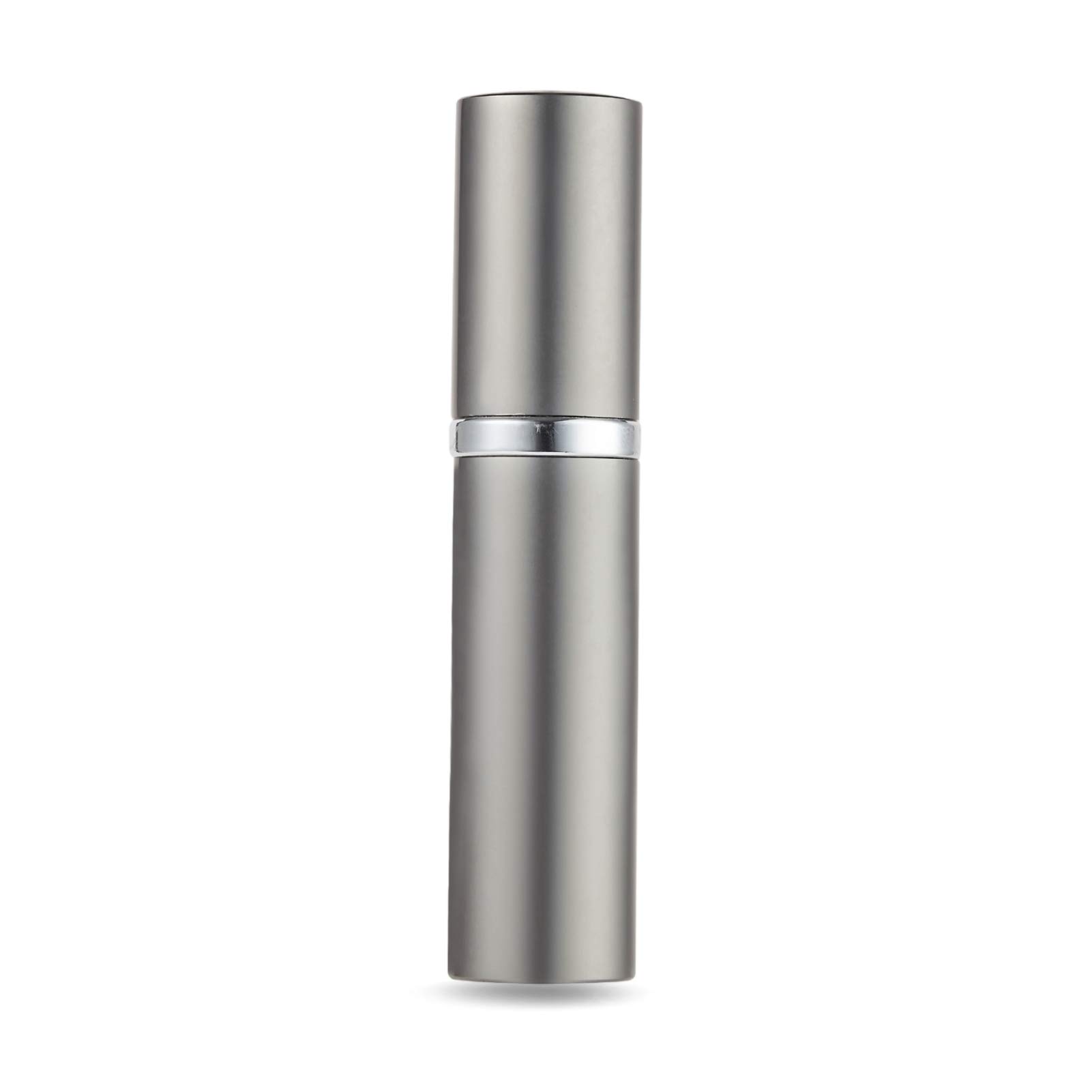 AsaNana Parfümzerstäuber nachfüllbar, Befülltechnik ohne Trichter leer Parfüm Zerstäuber Sprühflasche für Reise Handtasche unterwegs - 5ml (Gray)