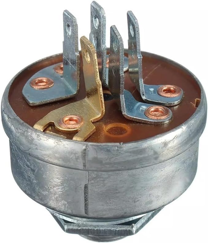 Ignition Switch with Key Ignition Lawn Mower Start Switch 5 Terminals Fit for 725-0267 5065587-01