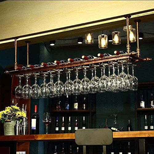 Casier à vin suspendu pour libérer l'espace et ranger vos verres - 4