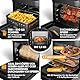 Stillstern Heißluftfritteuse 12L mit LED-Touchscreen, XXL Rezeptbuch auf Deutsch, 12 Programme, Vorheizen&Warmhalten, 1800W Heissluftfritteuse Air Fryer XXL ohne Öl Dörren Minibackofen Camping Grill