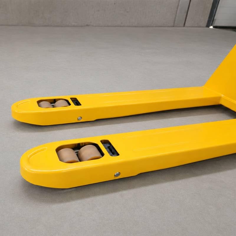 Transpaleta Eléctrica, 1500 kg, 48V/10Ah, Litio, 550x1150 mm, Pallet Jack con Batería Extraíble