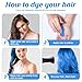 Blue Temporary Hair Color Wax Kit for Teenagers,Crazy Hair Day Accessories, Gifts for Teenagers,Instant Hair Dye Color Wax for Party, Halloween, Christmas, Washable Crazy Hair Style