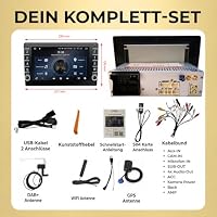 M.I.C. AVM8 Android 13 Autoradio für MQB Leon Polo Fabia Rapid Ibiza, Navi – Ansicht 5