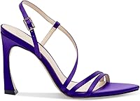 Vista 2 de Jessica Simpson Correa de tobillo de satén Pyine 2 para mujer