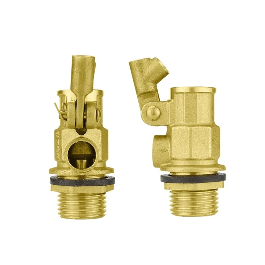 Float Valve, Flotador De Latón, 1/2-1 Pulgada, Tanque Agua Caliente Fría, Cisterna, Sello Goma, Control Flujo, Sin Fugas(1")