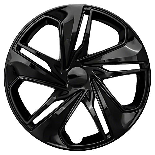 Auto Reflections Set Of 4 16" Wheel Covers For Honda Civic 2019 - Gloss Black #TOP1