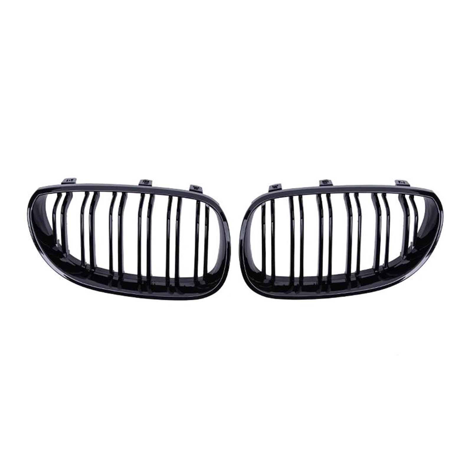 Grille de course rein E60 E61 noir brillant double maille - 6