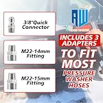 RIDGE WASHER Pressure Washer Gun 5000 PSI, 1/4'' Quick Connector - Image 4