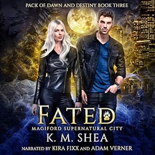 Fated Audiolibro Por K. M. Shea arte de portada