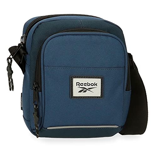 Reebok Dexter, Equipaje Bolsa De Mensajero Hombre, Marino, Bandolera Grande