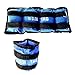 BLOR Peso per Caviglia E Polso Regolabili con Chiusura A Strappo da 0,5Kg A 5Kg Ideale per Allenamento Fitness Passeggiate Jogging Palestra Colore Blu (5)