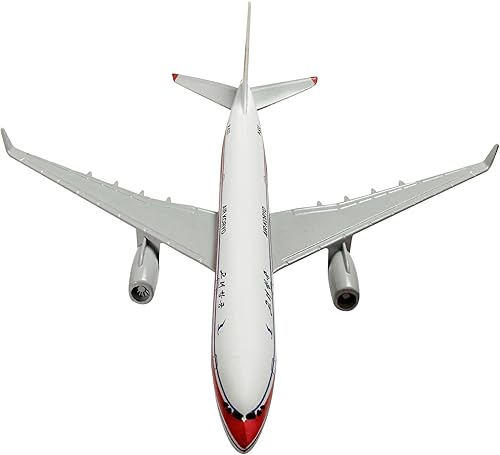 Miniatura 4 de Modelo de avión a escala 1400 Modelo Korean Airlines Airbus 330 Modelo Avión de metal Modelo Aviones de aleación fundida a presión para regalo y