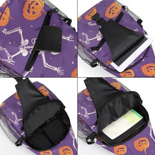 Bolso tipo sling unisex para viaje y senderismo miniatura 5