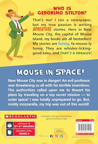 Image of GERONIMO STILTON #52 MOUSE IN SPACE