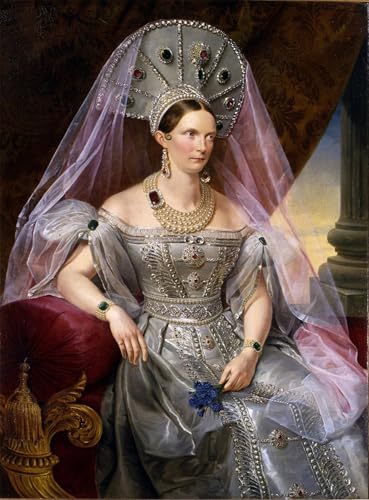 Portrait de l'impératrice Alexandra Fiodorovna Krüger pour chambre
