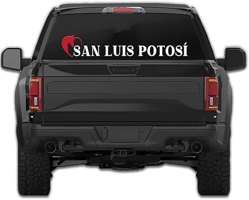 Miniatura 2 de Calcomanías de San Luis Potosí México para Trocas Calcomanias para Autos Estilo Ranchero con Caballo Western Calcomanías mexicanas para camiones y