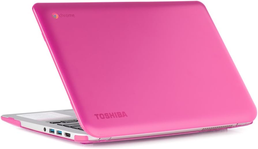 iPearl mCover Hard Shell Case for 13.3" Toshiba ChromeBook Laptop CB30 / CB35 Axxxx Series (NOT Compatible with Newer Toshiba Chromebook 2 CB35-Bxxxx and CB35-Cxxxx 13.3-Inch) (Pink)