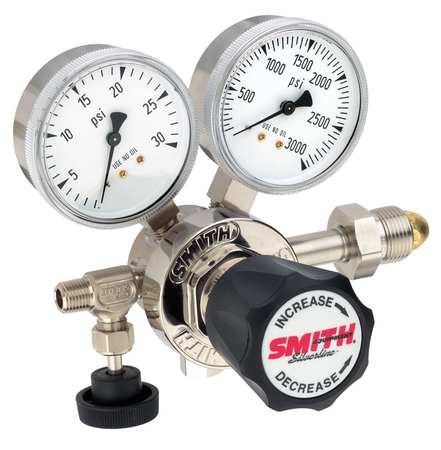Silverline Series Specialty Gas Regulator 100 psi, Inert and Non-Corrosive