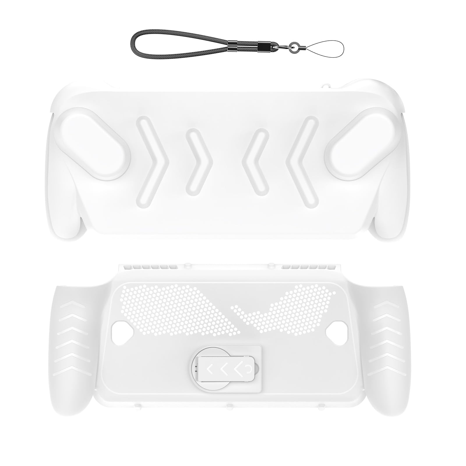 Genérico Funda Protectora Completa de TPU+ABS con Agarre ergonómico, Funda Protectora anticaída para Consola de Juegos portátil, Carcasa Antideslizante para rog para Xbox ally/ally x