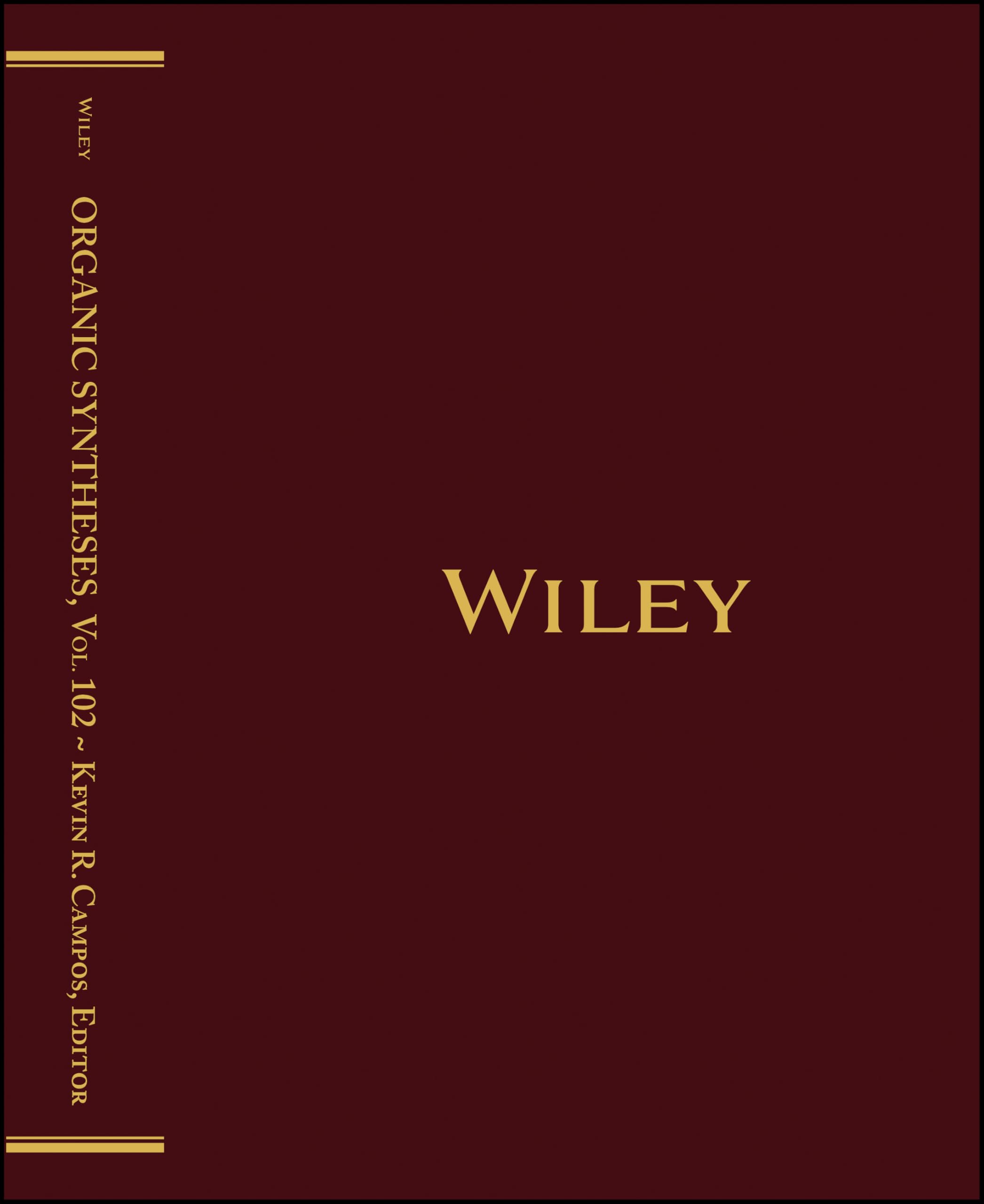 Organic Syntheses, Volume 102