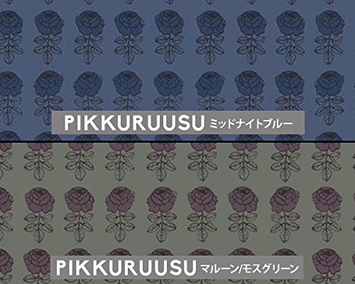 マリメッコ pikkuruusu ブルー 壁紙