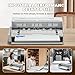 Mxmoonant Electric Creasing Machine Plus with 2X Creasing, 2X Perforating, 2X Cutting Blades, 25r/min Paper Creaser Perforator Cutter Folder for Greeting Cards Invitations Tickets 470mm 110V