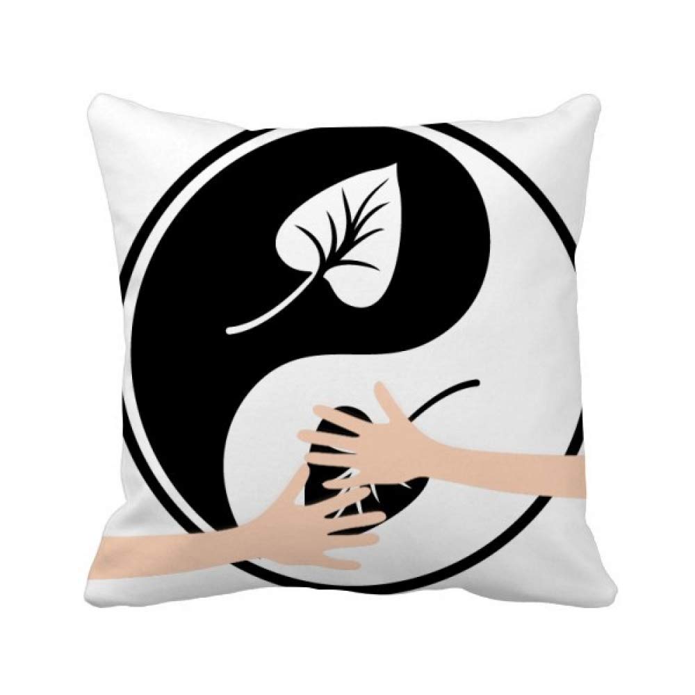 Coussin bouddhisme Yin Yang pour soulager le dos et embellir un salon triste