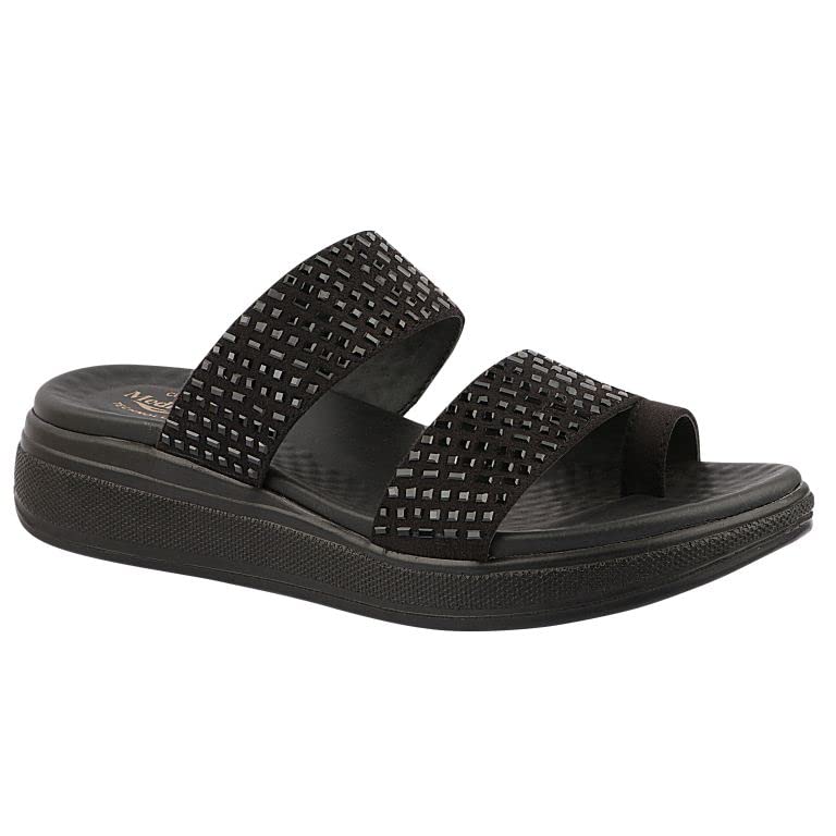 Image of Medifeet Women's On-Trend Double Strap Sandals