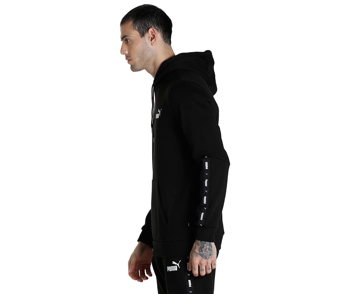 PUMA ESS+ Tape Hoodie FL Sudadera Hombre (Pack de 1)