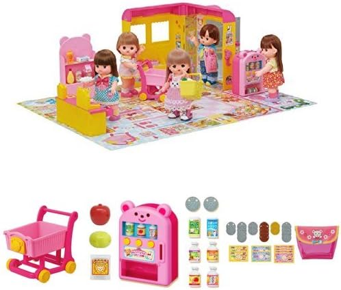 Amazon メルちゃん おせわパーツ みんなでいこうよ おかいものスーパーマーケット おかいものdxセット 家具 おもちゃ