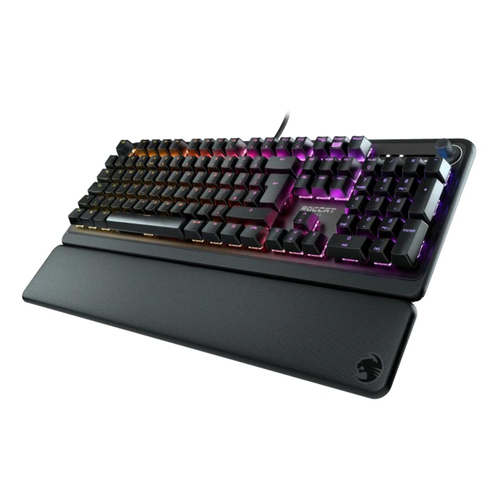 ROCCAT Pyro Mechanical PC Gaming Keyboard, RGB Lighting