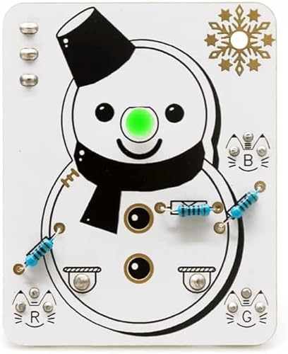 Proyecto de práctica de soldadura Electrónica DIY Kits de soldadura para aprendizaje Formación Enseñanza Adultos principiantes